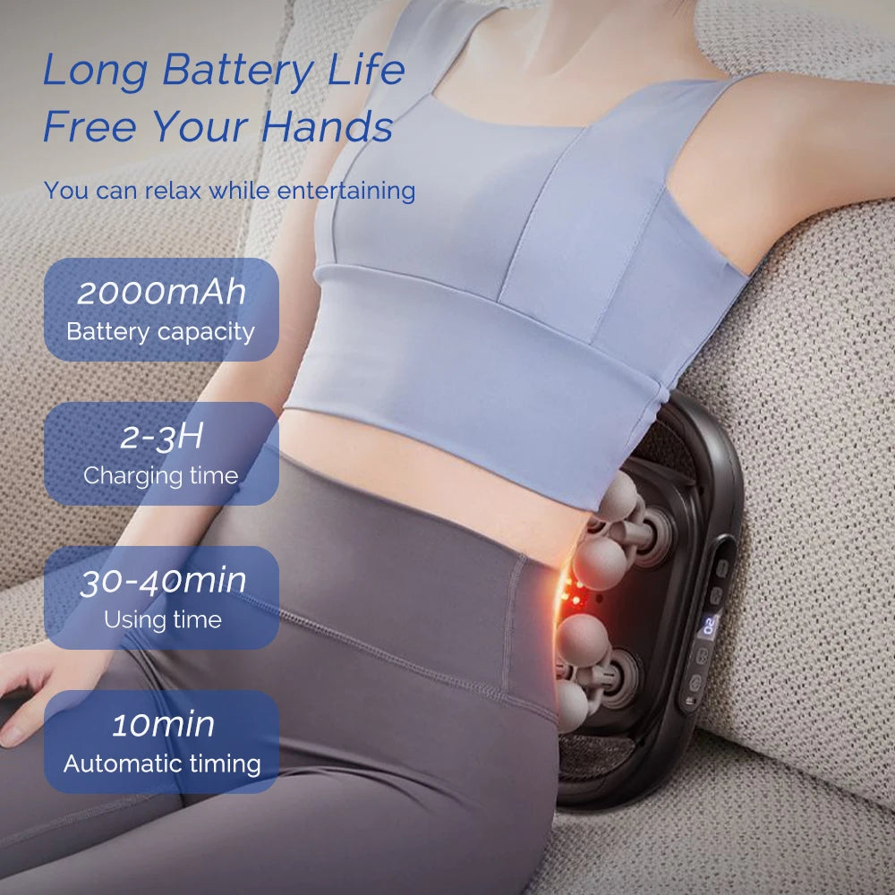 DeepStrike™ Massage Gun: 16 Heads, Full-Body Bliss 💆