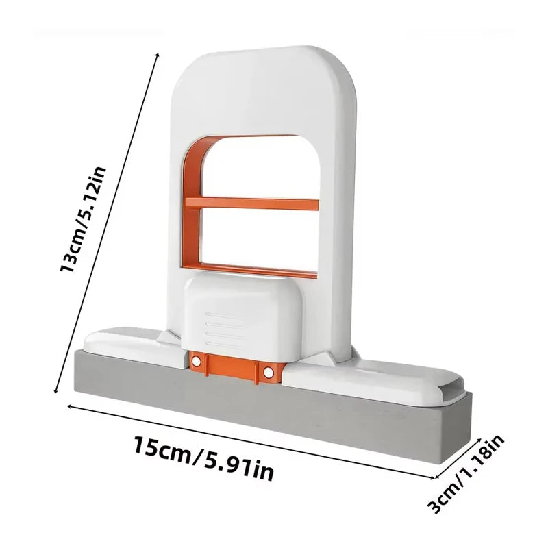 Mini Handheld Desktop Mop Easy To Clean And Fold For Kitchen Counter Cleaning Dirt Free Design Compact Desktop Cleaning Tool